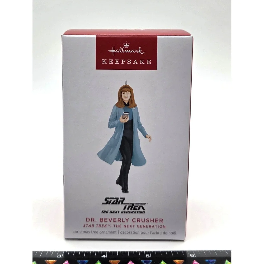 2024 Hallmark  Star‎ Trek Dr Beverly Crusher Keepsake Christmas Ornament New